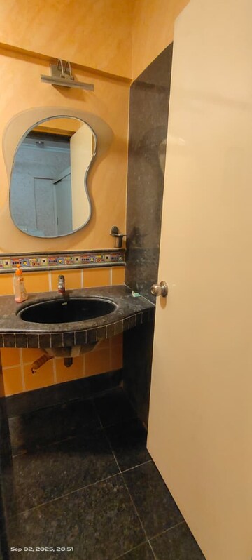 Bathroom in 3 BHK Apartment at Khar West – for Rent