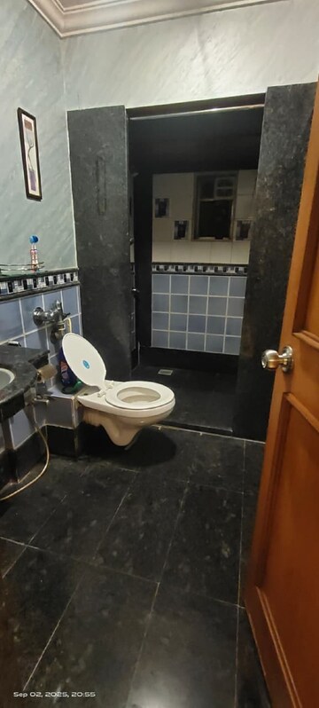 Bathroom in 3 BHK Apartment at Khar West – for Rent