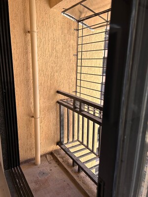 Balcony in 1 BHK Apartment at Aakar Residency, Kavesar – for Rent