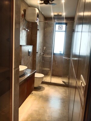 Bathroom in 2 BHK Builder Floor at Palam Vihar – for Rent