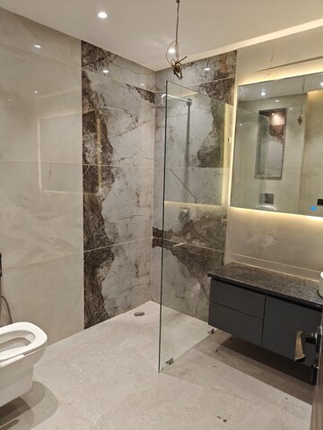 Bathroom in 5 BHK Builder Floor at Palam Vihar – for Rent
