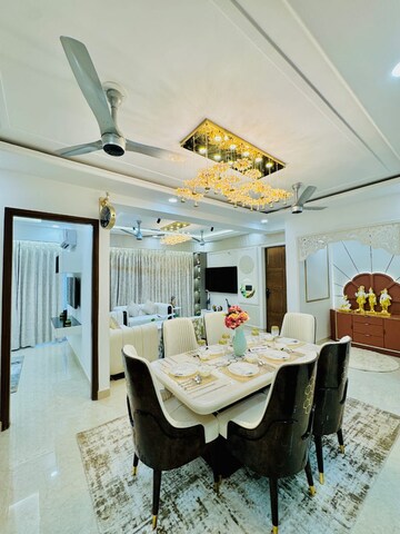Living Room in 3 BHK Apartment at Mona Greens, Ghazipur – for Sale