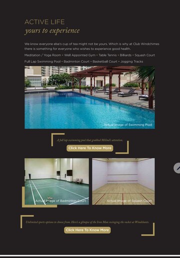 3 BHK Apartment – Exterior View View at Experion Windchants, Sector 112 - for Sale