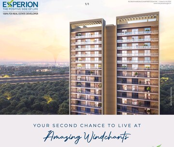 3 BHK Apartment For Sale in Experion Windchants, Sector 112