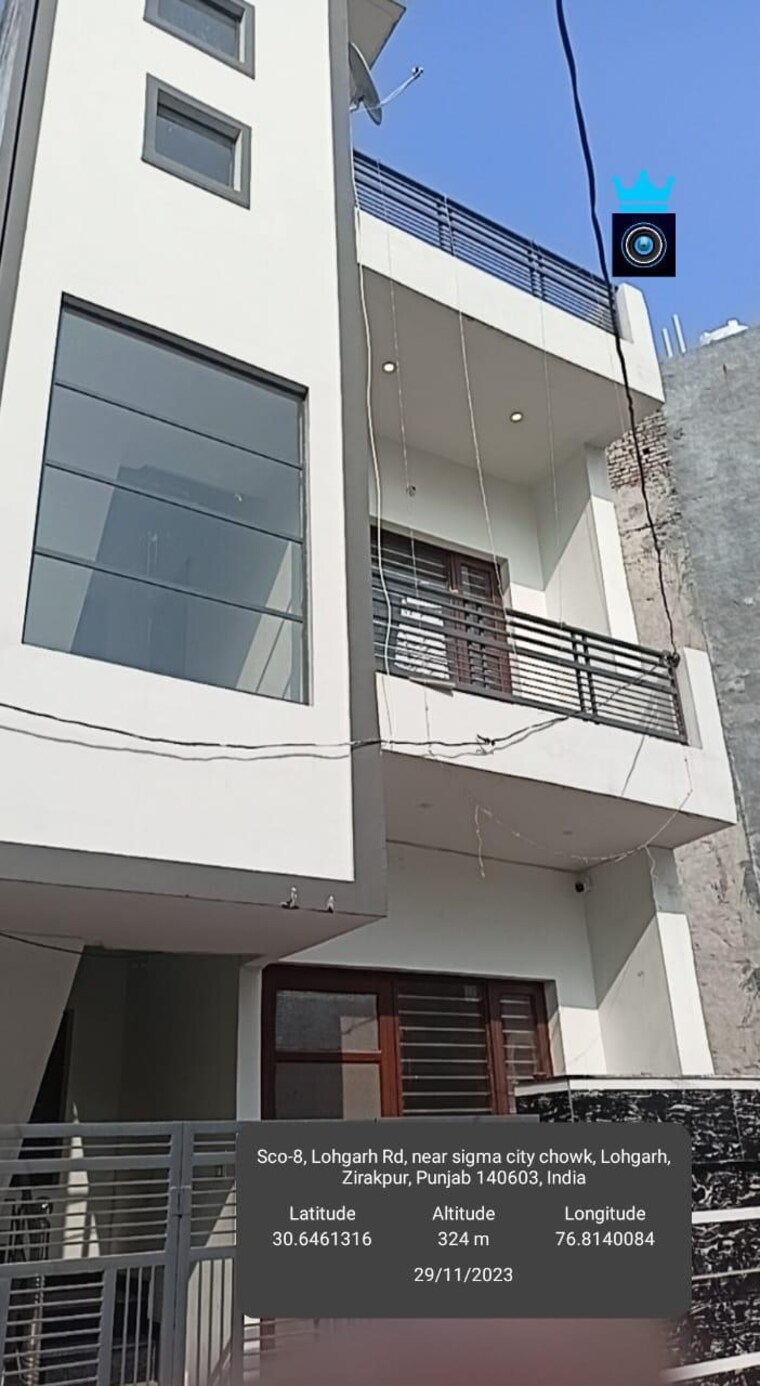 Exterior View, patiala road 4 Bedroom 1100 Sq.Ft. Independent House In Patiala Road Zirakpur 9262631