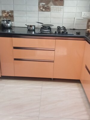 Kitchen in 3 BHK Apartment at Gaur Atulyam, Omicron I Greater Noida – for Sale