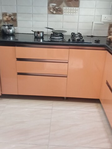 Kitchen in 3 BHK Apartment at Gaur Atulyam, Omicron I Greater Noida – for Sale