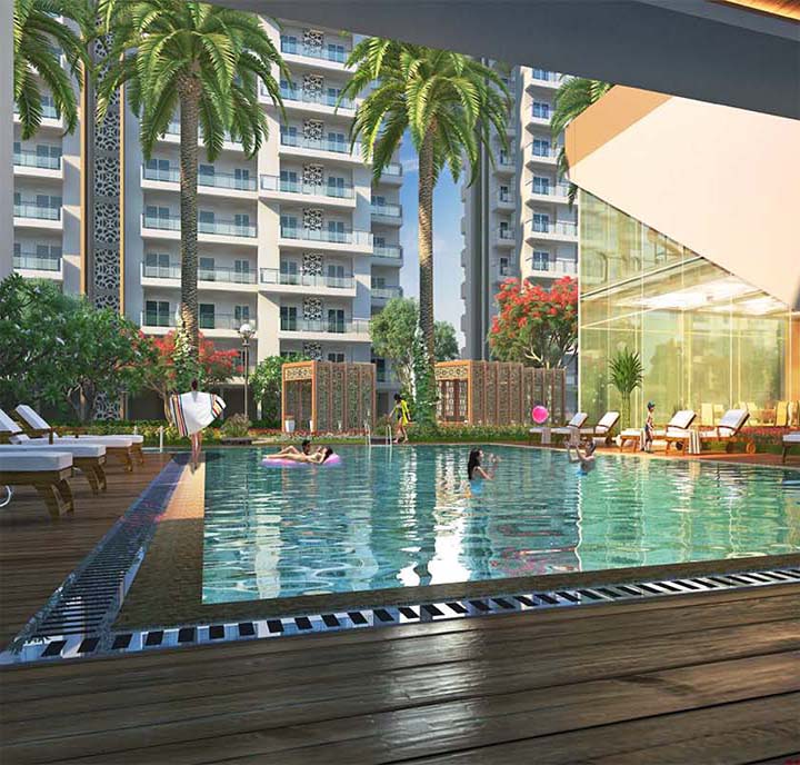 3 BHK + Pooja Room,Servant Room,Study Room Apartment For Sale in Elite Golf Green