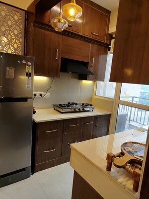 Kitchen in 2 BHK Apartment at Suncity Avenue 76, Sector 76 – for Rent