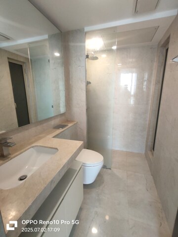 Bathroom in 2 BHK Apartment at Hiranandani Zen Atlantis, Powai – for Rent