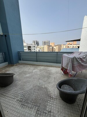 Balcony in 2 BHK Apartment at Wakad – for Rent