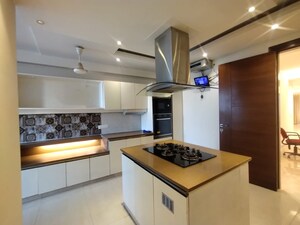 Kitchen in 3 BHK Builder Floor at VKS Palm Drive, Pataudi – for Sale