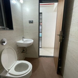 Bathroom in 1 BHK Apartment at Malad East – for Rent
