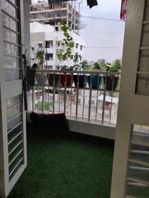 Balcony in 2 BHK Apartment at Wakad – for Rent