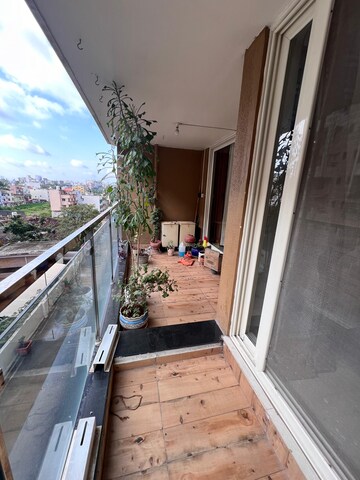 Balcony in 3 BHK Apartment at Wakad – for Rent