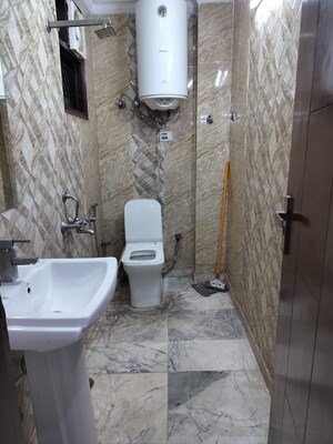 Bathroom in 3 BHK Builder Floor at Saket – for Rent