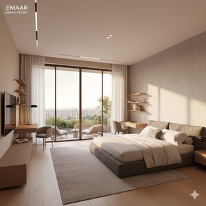 Bedroom in 3 BHK Apartment at Emaar Urban Ascent, Sector 112 – for Sale