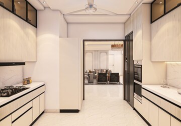 Kitchen in 3 BHK Builder Floor at Alaknanda Maxxus Eden Estate, Ghazipur – for Sale