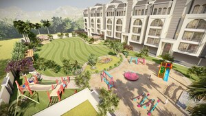 3 BHK Builder Floor – Exterior View View at Alaknanda Maxxus Eden Estate, Ghazipur - for Sale