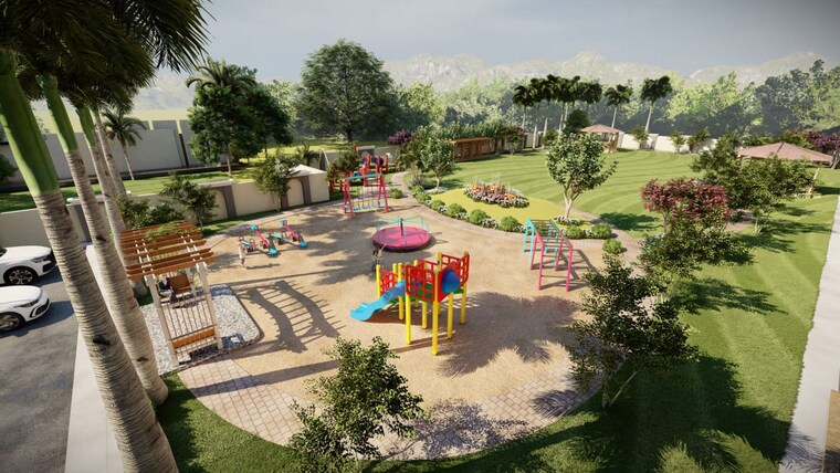 Exterior View, alaknanda-maxxus-eden-estate 3 Bedroom 1800 Sq.Ft. Builder Floor In Ghazipur Zirakpur 9262813