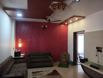 Living Room in 2 BHK Apartment at Sree Mangal Queens Tower, Aundh – for Rent