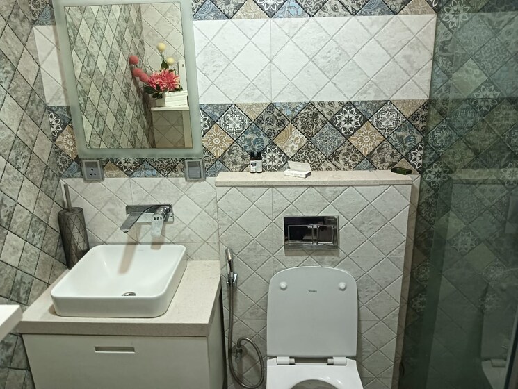 Bathroom, sree-mangal-queens-tower 2 Bedroom 1200 Sq.Ft. Apartment In Aundh Pune 9262925