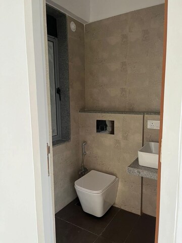 Bathroom in 1 BHK Apartment at Dynamix Avanya, Dahisar East – for Rent
