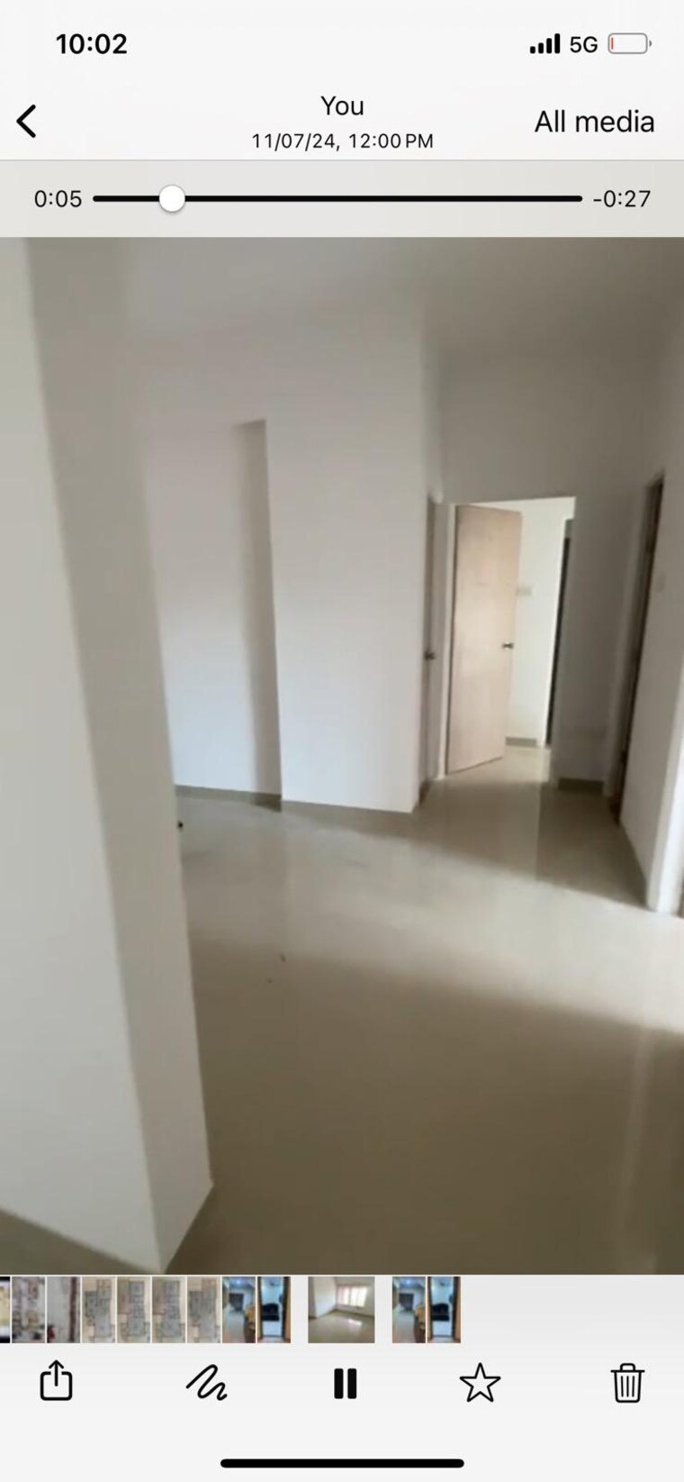 Bedroom, kumar-piccadilly 2 Bedroom 800 Sq.Ft. Apartment In Wakad Pune 9262942