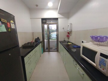 Kitchen in 3 BHK Apartment at Awesome Heights, Andheri East – for Rent