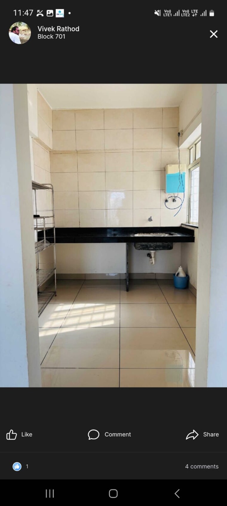 Kitchen, yashwin-hinjewadi 2 Bedroom 760 Sq.Ft. Apartment In Hinjewadi Phase 2 Pune 9262947