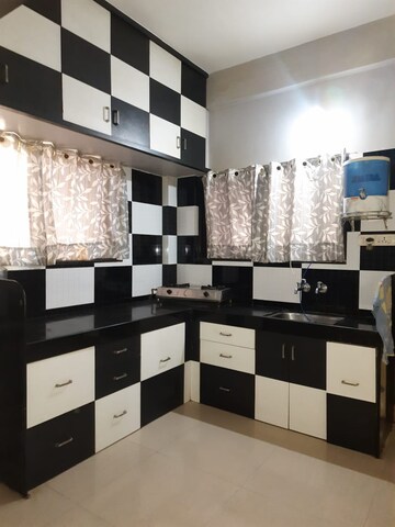 Kitchen in 1 BHK Apartment at Wadgaon Sheri – for Rent
