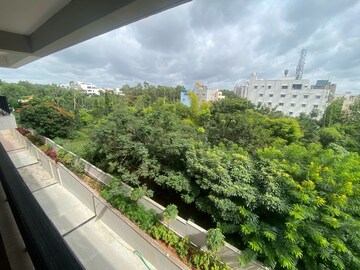 Balcony in 3 BHK Apartment at Century Horizon, Jakkuru – for Rent