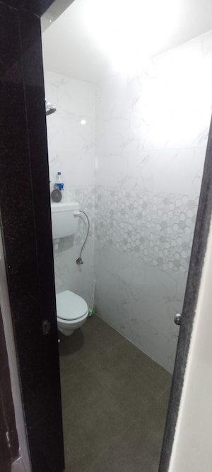 Bathroom in 1 BHK Apartment at JVM Aroma, Kasarvadavali – for Rent