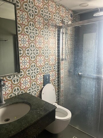 Attached Bathroom in 4 BHK Apartment at Adarsh Crystal, Cambridge Layout – for Sale