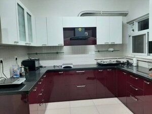 Kitchen in 4 BHK Apartment at Prestige Pine Wood, Koramangala – for Sale