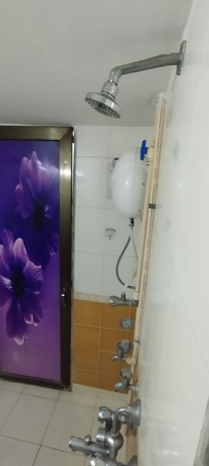 Bathroom in 1 BHK Apartment at Vijay Garden, Ghodbunder Road – for Rent