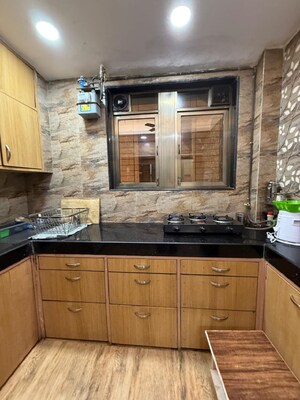Kitchen in 2 BHK Apartment at Khar West – for Rent