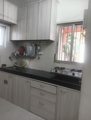Kitchen in 1 BHK Apartment at Khar West – for Rent