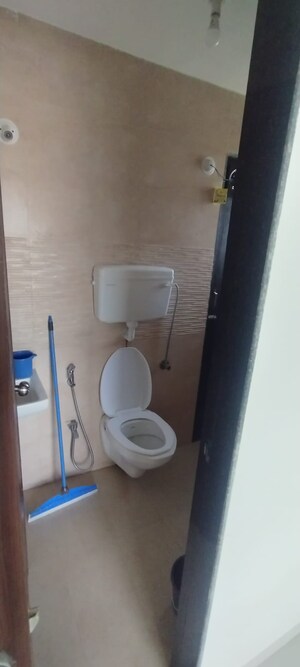 Bathroom in 1 BHK Apartment at JVM Aroma, Kasarvadavali – for Rent