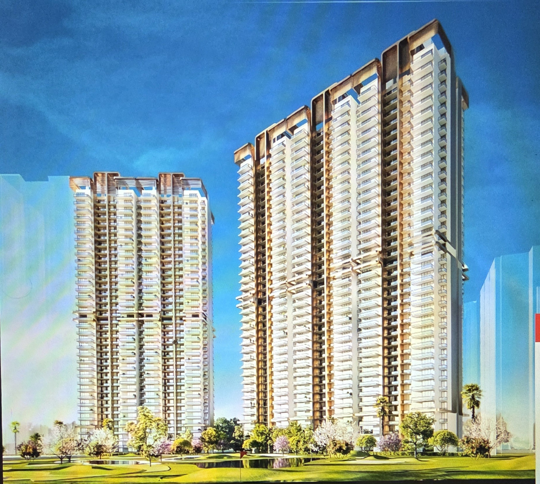 3 BHK + Study Room Apartment For Sale in M3M Capital