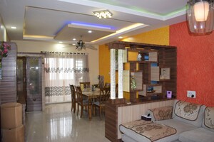 Living Room in 4 BHK Builder Floor at Indiranagar – for Rent