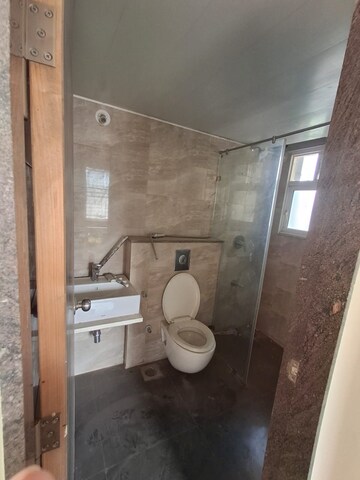 Bathroom in 2 BHK Apartment at Godrej Green Vistas, Mahalunge – for Rent