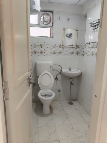 Bathroom in 2 BHK Apartment at Manglam Aadhar, Gandhi Path – for Rent
