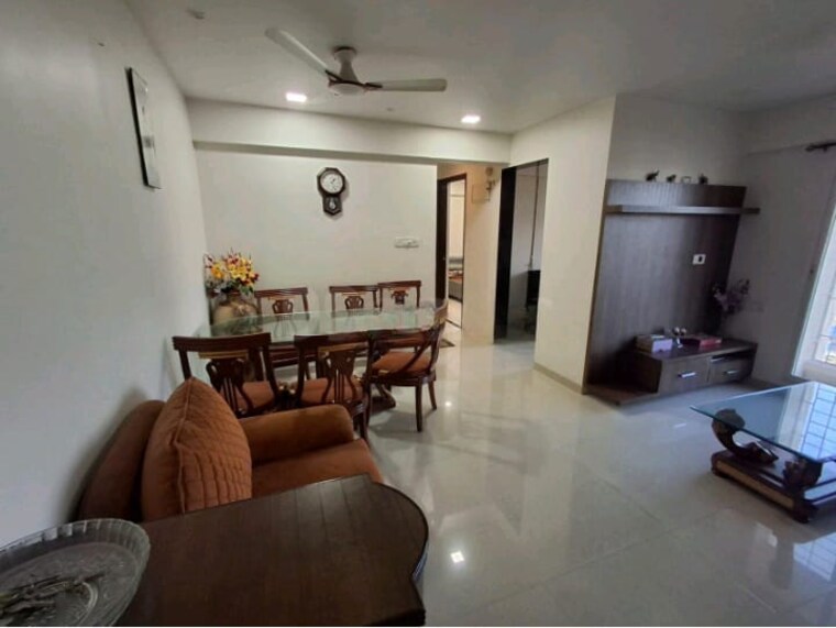 Living Room, cosmos-classique 2 Bedroom 700 Sq.Ft. Apartment In Ghodbunder Road Thane 9263435