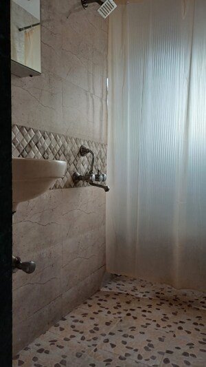 Bathroom in 1 BHK Apartment at Bandra West – for Rent