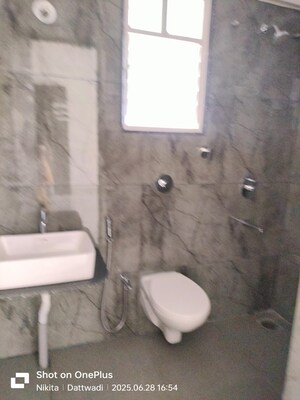 Bathroom in 2 BHK Apartment at Punawale – for Rent