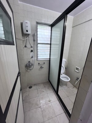 Bathroom in 2 BHK Apartment at Bandra West – for Rent