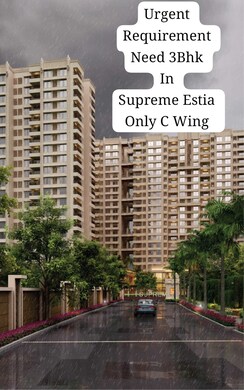 3 BHK Apartment For Sale in Supreme Estia Phase 1