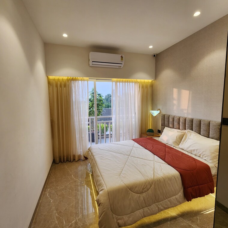 Bedroom, malhar-24-east 2 Bedroom 1100 Sq.Ft. Apartment In Sanpada Navi Mumbai 9263462