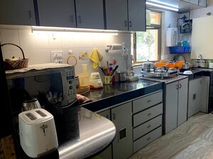 Kitchen in 3 BHK Apartment at Khar West – for Rent